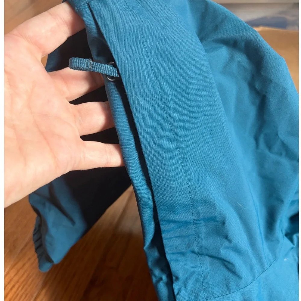 The North Face Mens XXL Blue Ski Snowboard Jacket Hooded Powder Skirt NF0A2TJX